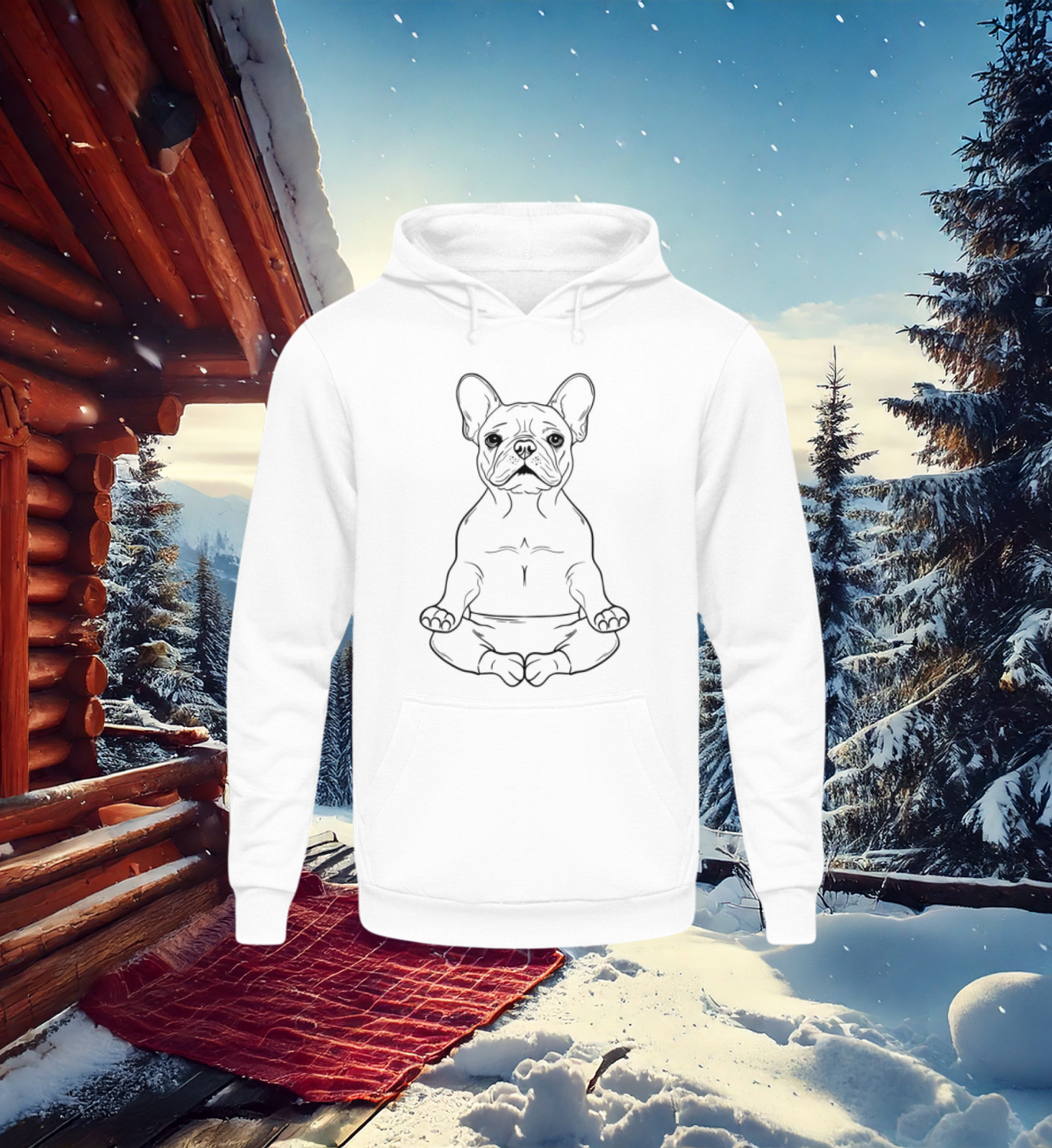 Zen Dog  - Unisex Hoodie